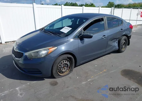 2016 Kia Forte Lx z USA, uszkodzony, nr VIN KNAFK4A67G5610647